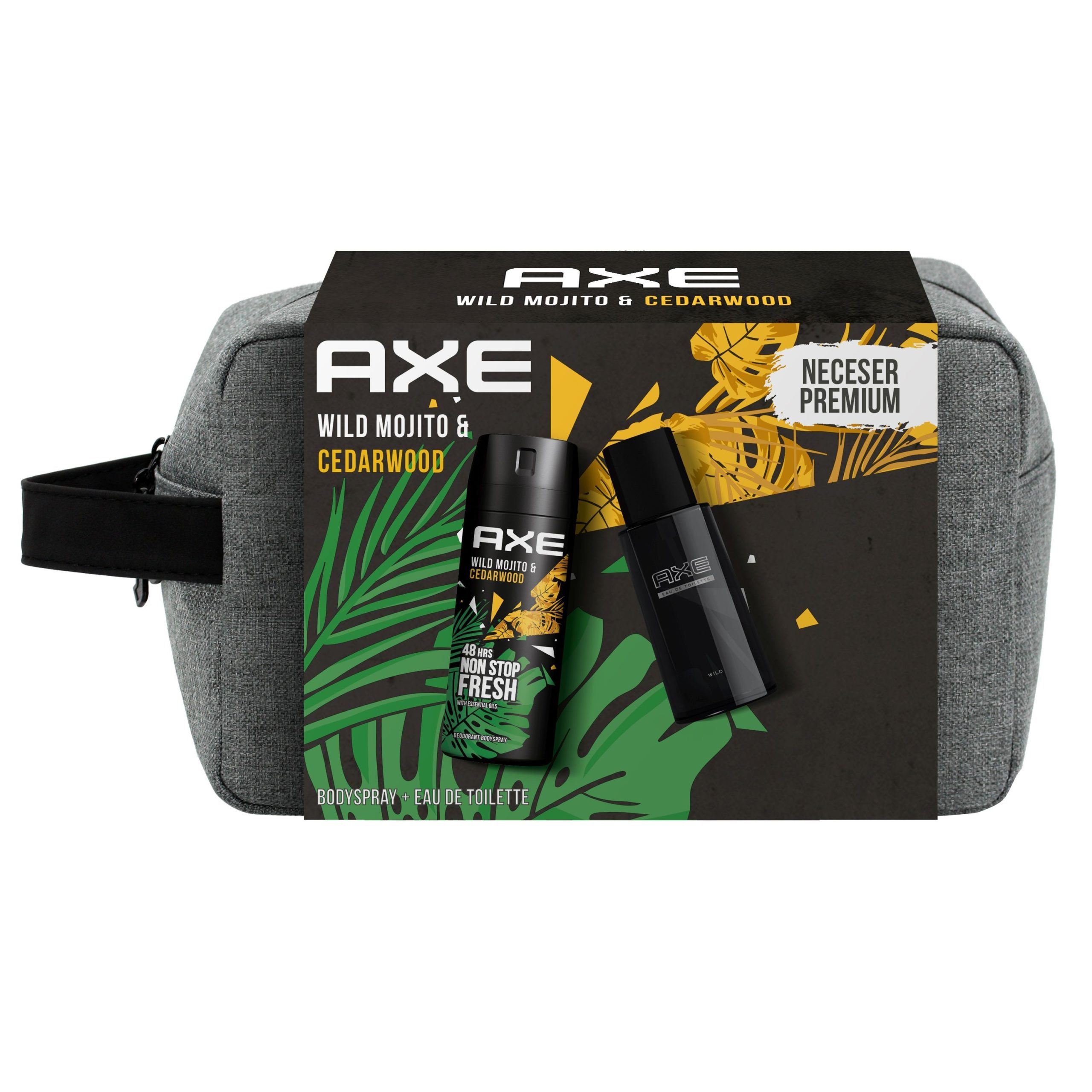 AXE WILD MOJITO NECESER+DEO SPRAY+EDT100 1
