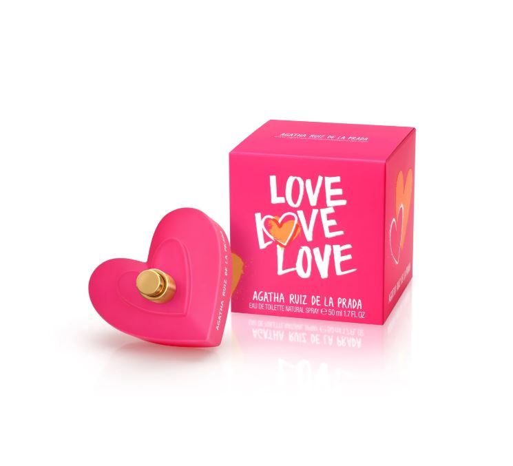 LOVE LOVE LOVE EAU DE TOILETTE VAP 50 ML AGATHA RUIZ DE LA PRADA 1