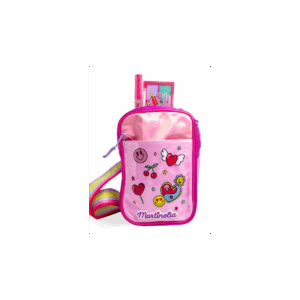 MARTINELIA SUPER GIRL BOLSO BELLEZA+PALETA SOMBRAS+LIP GLOSS