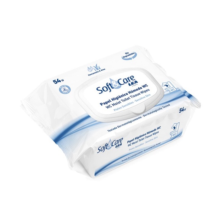 LEA PAPEL HIGIENICO HUMEDO WC 54 UDS 1