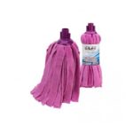 PLA FREGONA DE TIRAS MICROFIBRA COLOR MORADA 4
