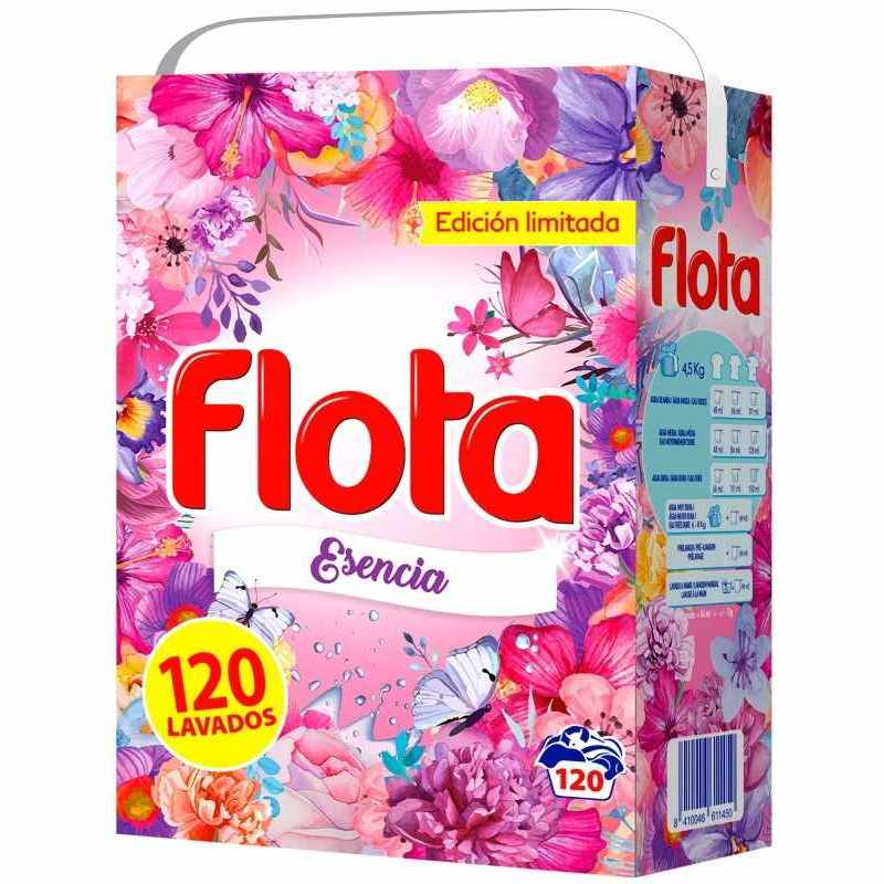 FLOTA MALETA ESENCIA DETERG.POLVO 120 LV 1