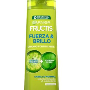 FRUCTIS FUERZA Y BRILLO CHAMPÚ FORTIFICANTE CABELLO NORMAL 380 ML