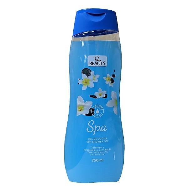 Q BEAUTY GEL BAÑO SPA 750 ML. 1