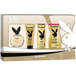 PLAYBOY VIP WOMAN ESTUCHE 4 PIEZAS