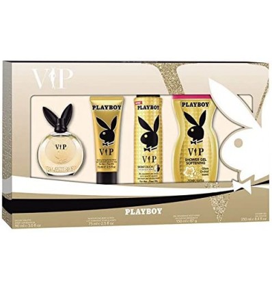 PLAYBOY VIP WOMAN ESTUCHE 4 PIEZAS 1