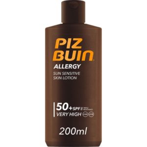 PIZ BUIN SOLAR ALLERGY LOCION F50 200 ML