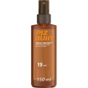 PIZ BUIN SOLAR TAN & PROTECT ACEITE SPRAY F15 150 ML