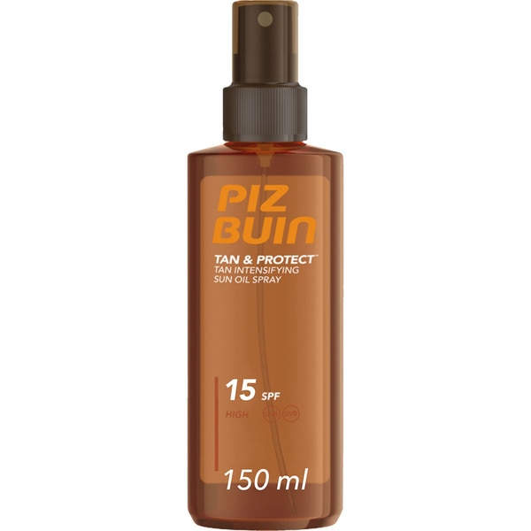 PIZ BUIN SOLAR TAN & PROTECT ACEITE SPRAY F15 150 ML 1