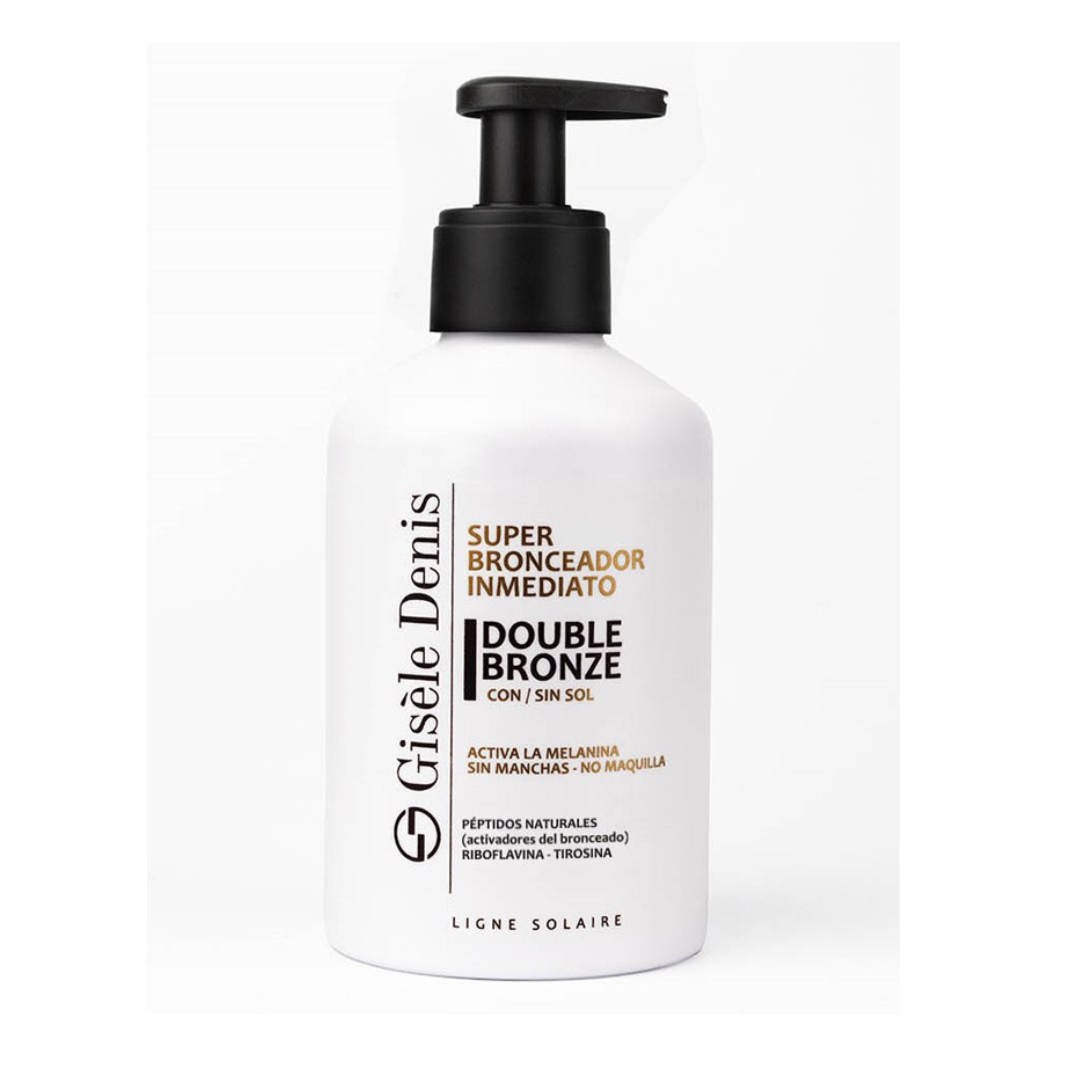 GISELE DENIS SOLAR SUPER BRONCEADOR INMEDIATO DOUBLE BRONZE 250 ML 1