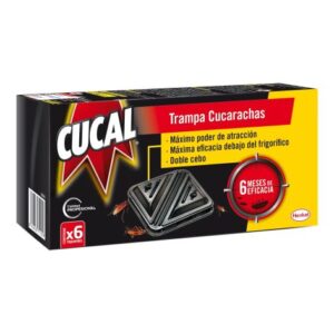CUCAL TRAMPA CUCARACHAS INSECTICIDA 6 UDS